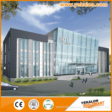 Yekalon Hot Sale and Transparent Point-fixed Curtain Wall